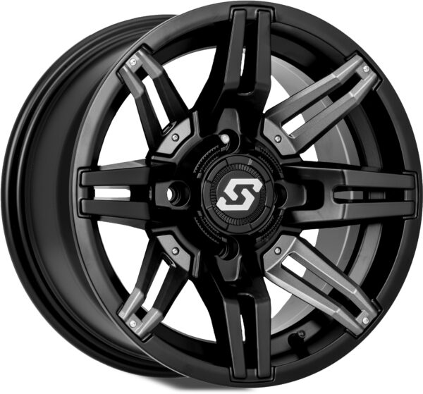 SEDONA RUKUS WHEEL 14X7 4/156 6+1 (+30MM) BLK/GUNMETAL - A83B-GY-47056-61S