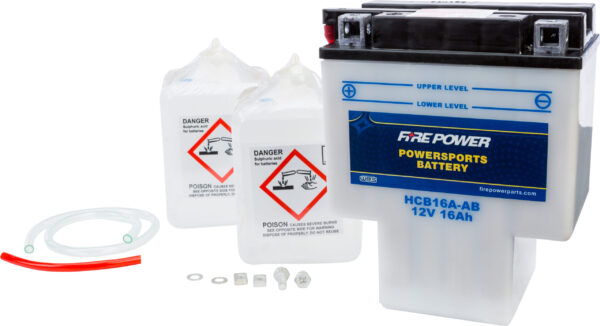 FIRE POWER BATTERY W/ACID HCB16A-AB 12V HEAVY DUTY - HCB16A-AB