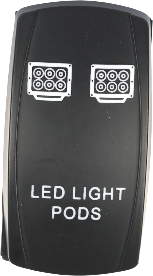 OPEN TRAIL LIGHT PODS LED SWITCH PRO BACKLIT - SM106-022