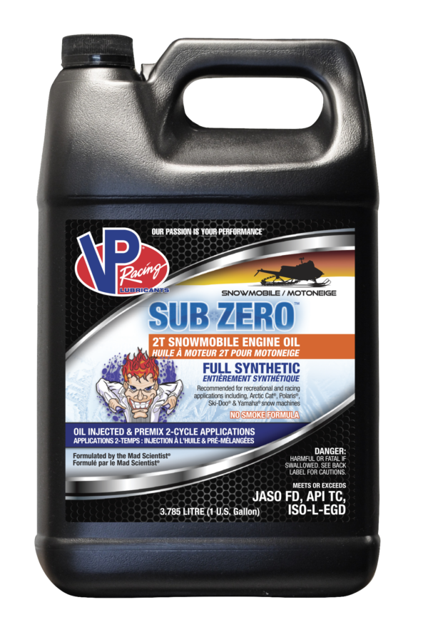 VP RACING SUB-ZERO SYN 2T SNOWMOBILE OIL - VP7110004