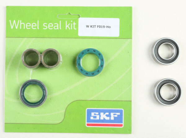 SKF WHEEL SEAL KIT W/BEARINGS FRONT - WSB-KIT-F019-HO