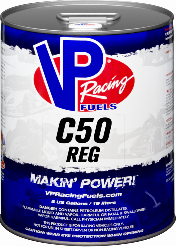 VP RACING C50 REG VP FUEL 5 GAL PAIL - 2242