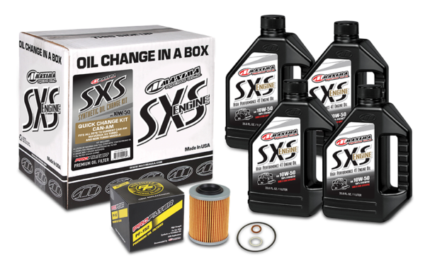 MAXIMA SXS QUICK CHANGE KIT 10W50 WITH OIL FILTER CAN-AM - 90-219013-CA