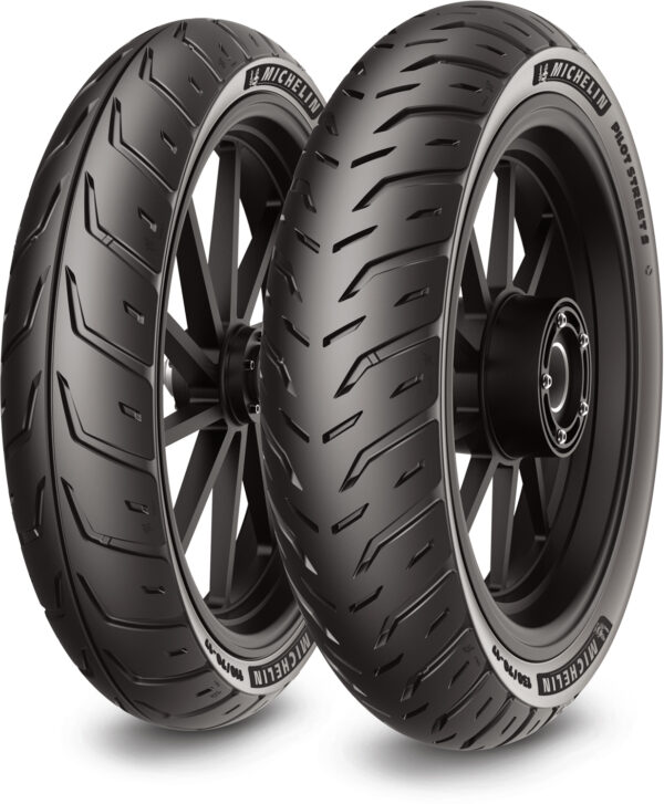 MICHELIN TIRE PILOT STREET 2 FRONT/REAR 3.50-10 59J REINF TL - 01203