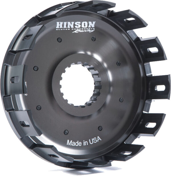 HINSON BILLETPROOF CLUTCH BASKET W/CUSHIONS - H316