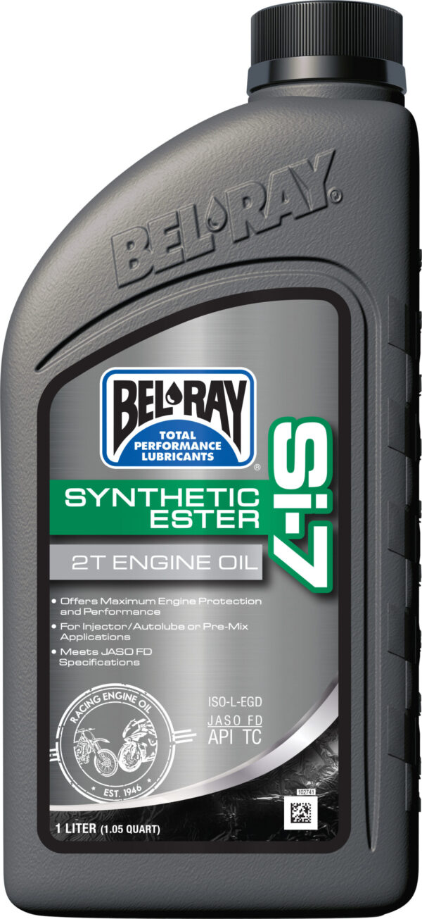 BEL-RAY SI-7 FULL SYNTHETIC 2T ENGINE OIL 1L - 99440-B1LW