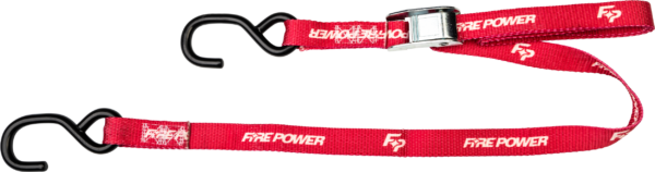 FIRE POWER 1" TIE-DOWN RED 2/PK - 29-13012