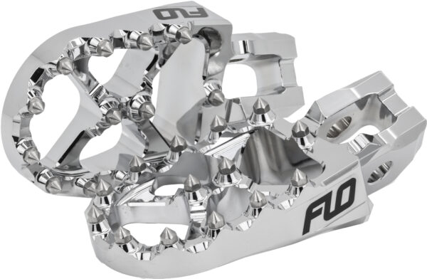 FLO MOTORSPORTS FLO FOOTPEG CHROME HONDA/KAW - FPEG-792CR