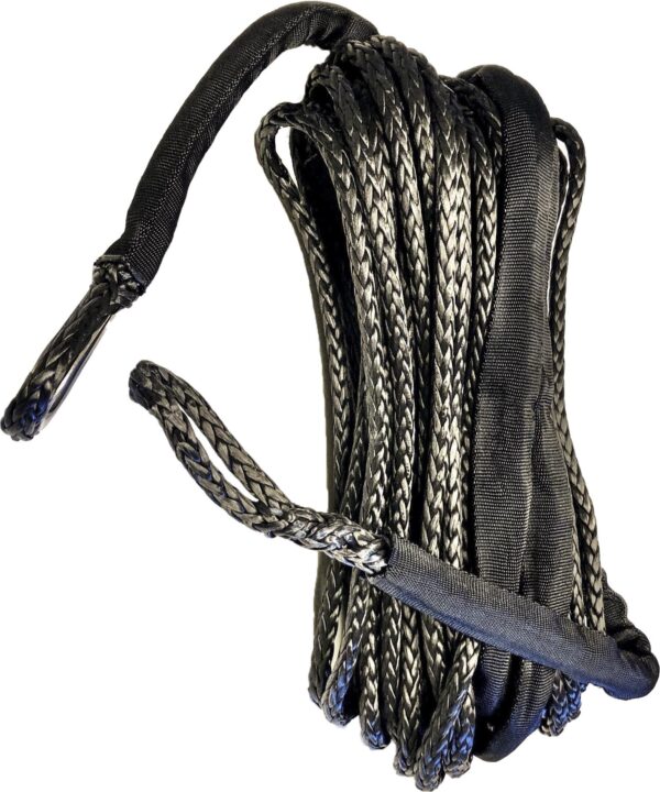 OPEN TRAIL SYNTHETIC WINCH ROPE 3/16" DIAMETER X 50 FT. BLACK - 600-5050