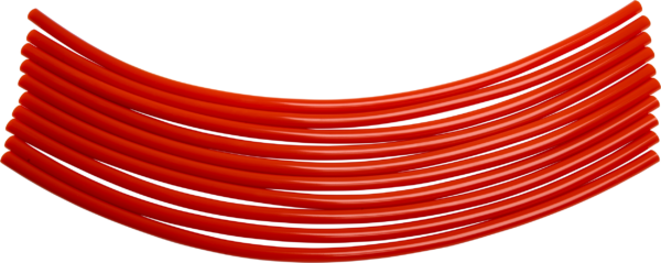 FIRE POWER GAS CAP VENT HOSE ORANGE 18" 10/PK - 28-1156