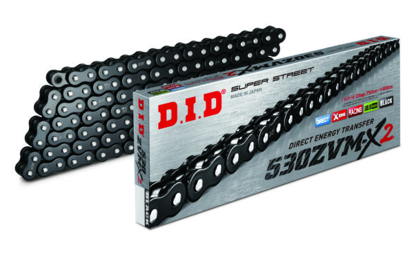 D.I.D CHAIN 530ZVM-X2 BK&BK-130ZB - 530ZVMX2B130