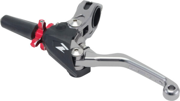 ZETA PIVOT PERCH CP 3-FINGER TITANIUM/RED - ZE43-1310