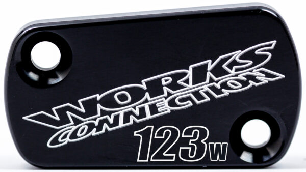 WORKS CLUTCH COVER BLACK - 21-152