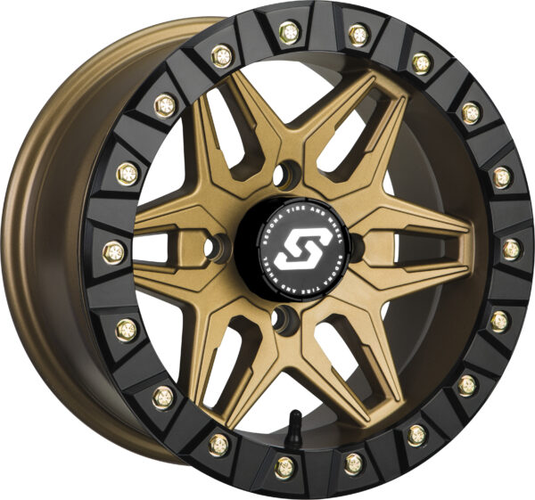 SEDONA SPLIT 6 BDLK WHEEL 15X6 4/137 5+1 (+38MM) BRONZE - A72BZ-56037+38S