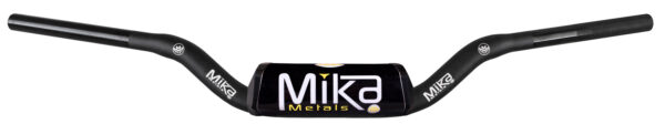 MIKA METALS HANDLEBAR RAW SERIES 1-1/8" CR LOW BEND BLK - MK-RA-CL-BLACK