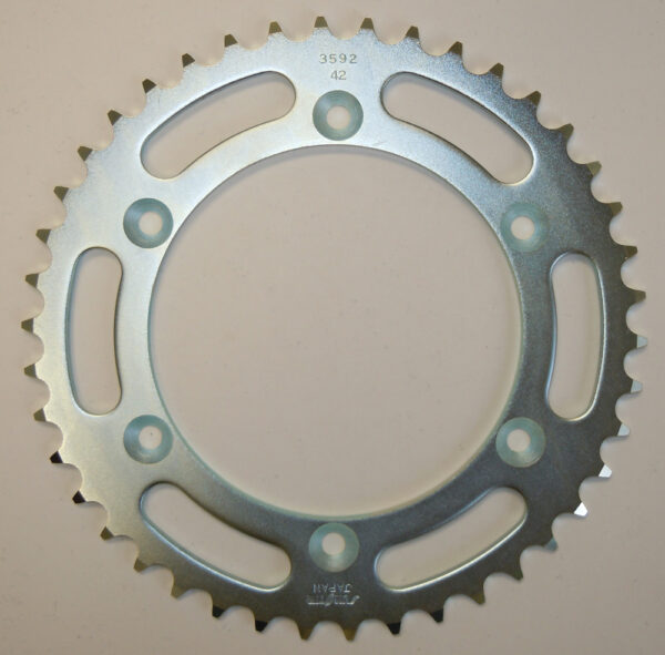 SUNSTAR REAR SPROCKET STEEL 43T-520 HON/YAM - 2-359243