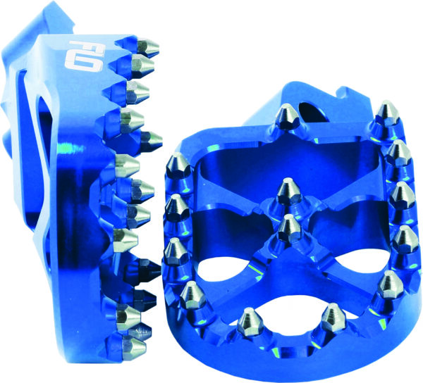 FLO MOTORSPORTS PRO SERIES FOOT PEGS BLUE YAM - FPEG-793BLU