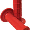 ODI MINI MX HALF WAFFLE GRIPS RED - H01MMR - Image 2