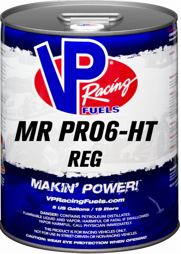 VP RACING MR PRO6-HT REG VP FUEL 5 GAL PAIL - 2342