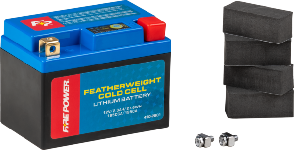 FIRE POWER LITHIUM BATTERY COLD CELL 185 CCA HJTZ7S-FP-B-C - HJTZ7S-FP-B-C~OLD