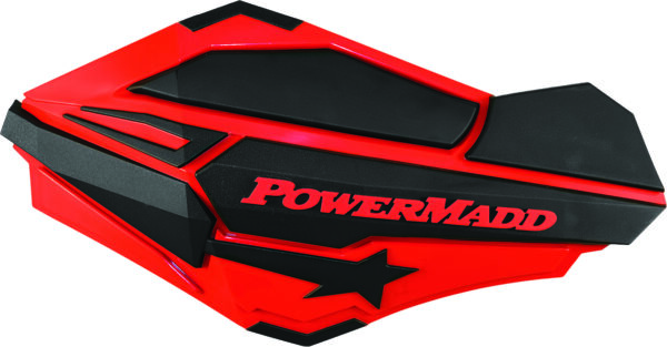 POWERMADD SENTINAL HANDGUARDS (RED/BLACK) - 34402