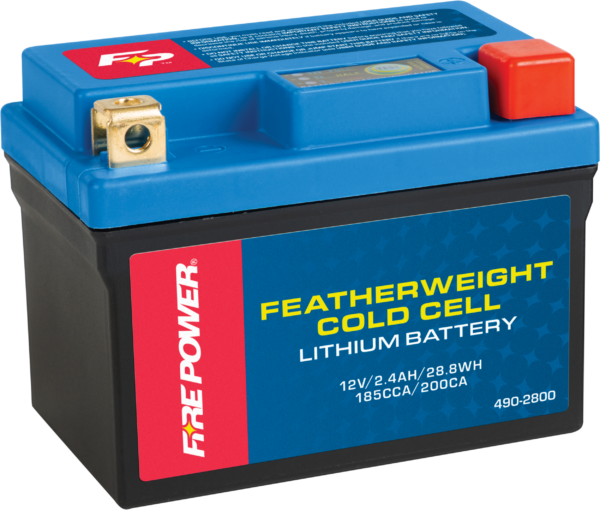 FIRE POWER COLDWEATHER LITHIUM BATTERY 185 CCA HJTZ7S-FP-B-C - HJTZ5S-FPP-B-C