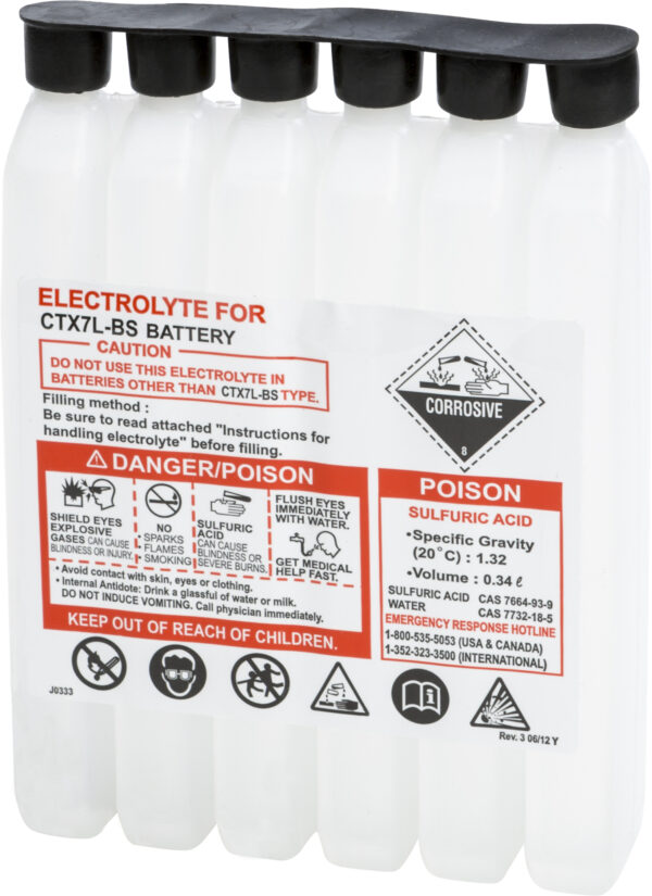 FIRE POWER SEALED BATTERY ELECTROLYTE PACK 336CC - 340CC CTX