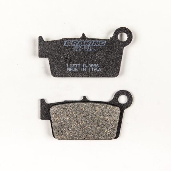 BRAKING BRAKE PAD SET SEMI-METALLIC - 890SM1