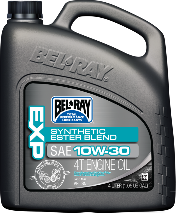 BEL-RAY EXP SYNTHETIC ESTER BLEND 4T ENGINE OIL 10W-30 4L - 300894150185