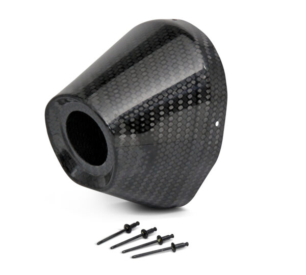 PRO CIRCUIT CARBON END CAP 4.5" HOLE 1 1/2 TI5/TI6 CAP/RIVETS - PC4022-0003