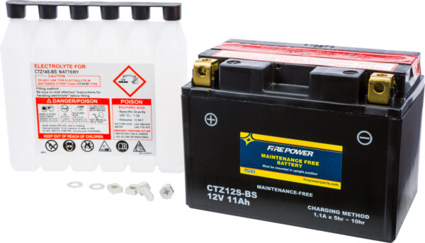 FIRE POWER BATTERY CTZ12S-BS MAINTENANCE FREE - CTZ12S-BS