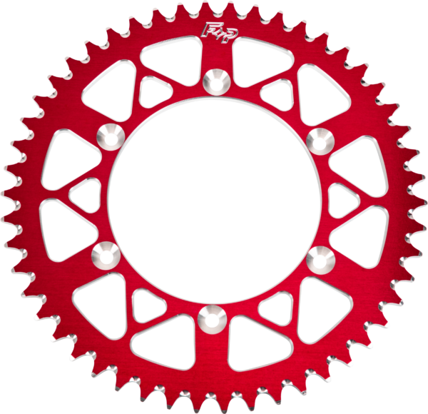 FIRE POWER REAR SPROCKET ALUMINUM 49T-520 RED HON - 225-49 RED