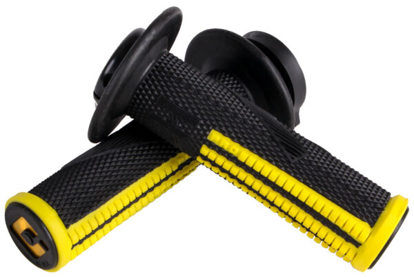 ODI EMIG PROV2 LOCK ON GRIP BLACK/YELLOW - H36EPBY