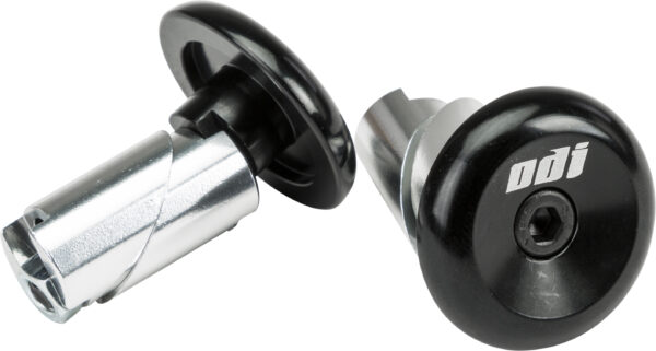 ODI ALUMINUM BAR END PLUGS BLACK - F71APB