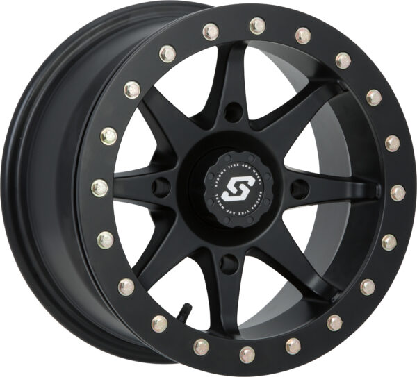 SEDONA STORM BDLK WHEEL 14X7 4/156 4+3 (+5MM) BLACK - A86B-47056-43S