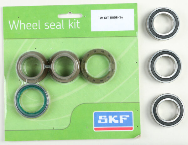 SKF WHEEL SEAL KIT W/BEARINGS REAR - WSB-KIT-R008-SU