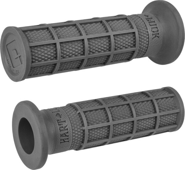 ODI SINGLE PLY WAFFLE GRIPS VTWIN GRAPHITE - V02FWH