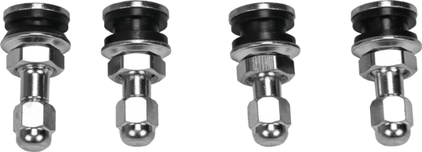 FIRE POWER VALVE STEMS CHROME 4/PK - 30-445  4/PK