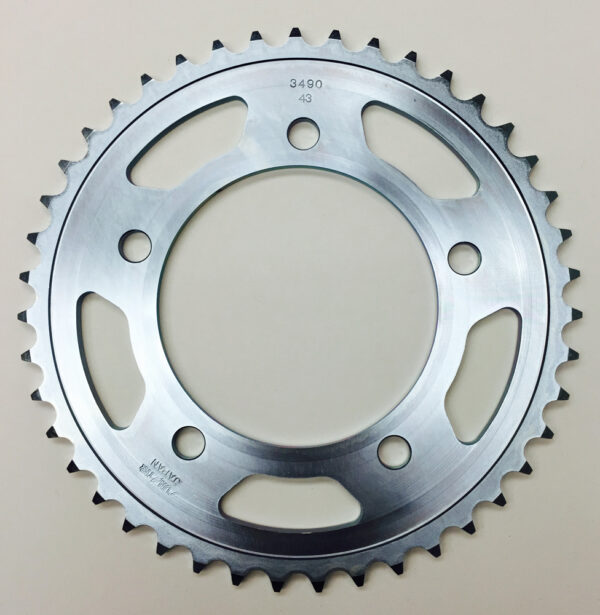 SUNSTAR REAR SPROCKET STEEL 43T-520 HON - 2-349043