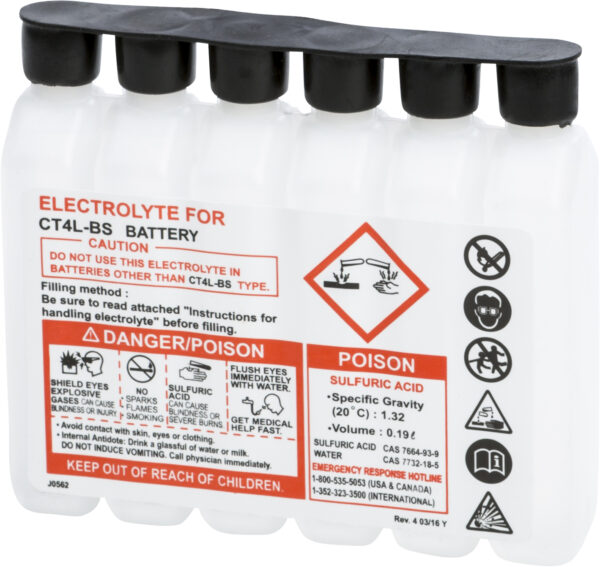 FIRE POWER SEALED BATTERY ELECTROLYTE PACK 186CC - 190CC CTX