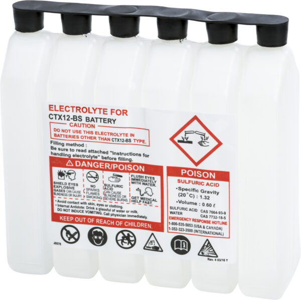 FIRE POWER SEALED BATTERY ELECTROLYTE PACK 600CC - 600CC CTX