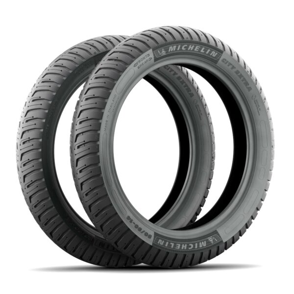 MICHELIN TIRE REINF CITY EXTRA FR/RR 90/90-18 57S BIAS TL - 76683