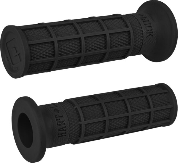 ODI SINGLE PLY WAFFLE GRIPS VTWIN BLACK - V02FWB