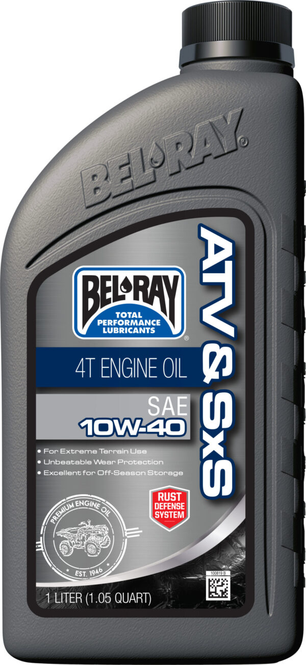 BEL-RAY ATV TRAIL MINERAL 4T ENGINE OIL 10W-40 1L - 99050-B1LW