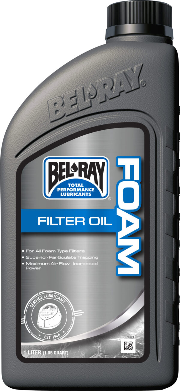 BEL-RAY FOAM FILTER OIL 1L - 99190-B1LW