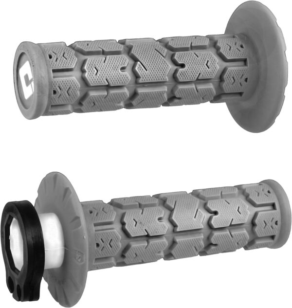 ODI ROGUE MX LOCK ON GRIP GREY - H36RGG