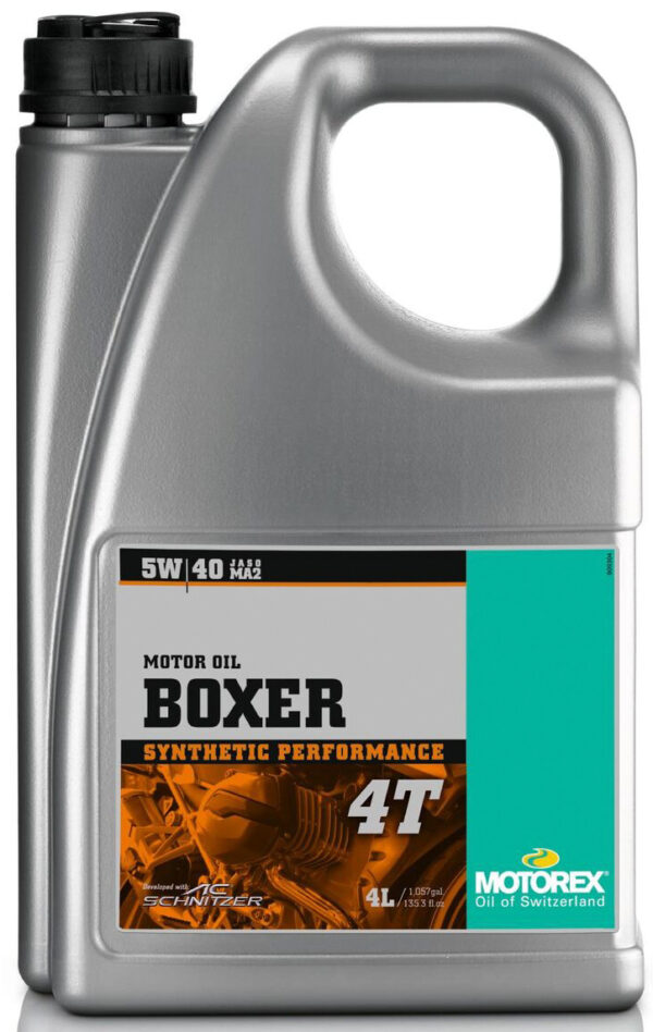 MOTOREX BOXER 4T 5W40 (4 LITERS) - 304678