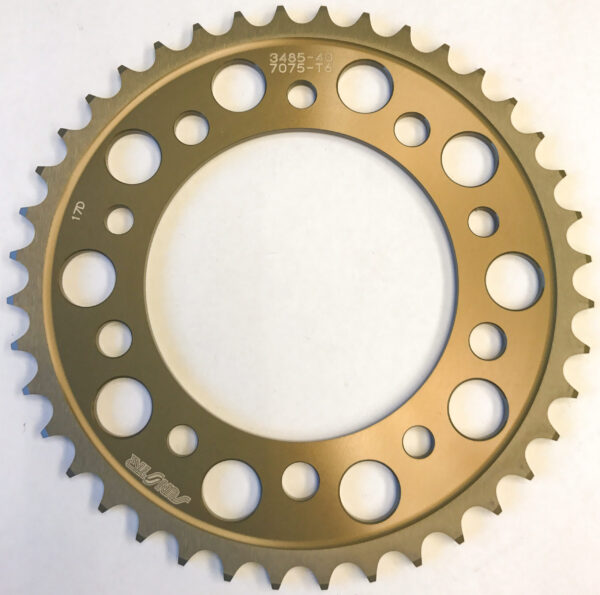 SUNSTAR REAR SPROCKET ALUMINUM 40T-520 YAM - 5-348540