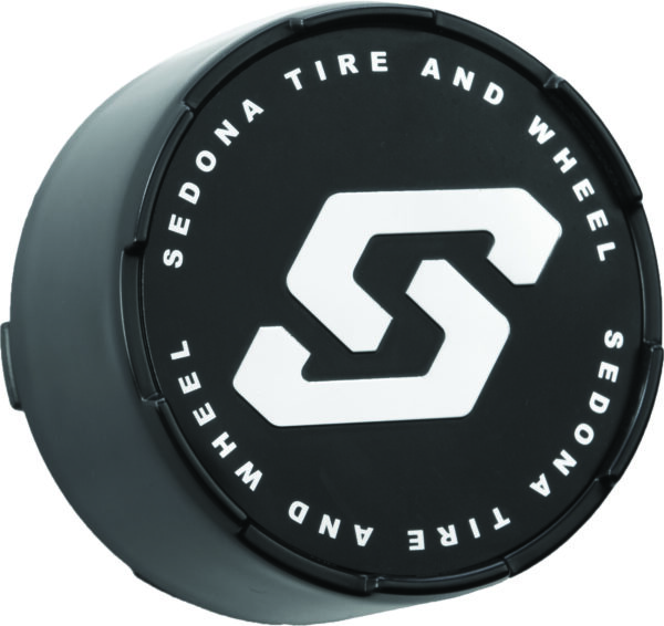 SEDONA SPLIT 6 WHEEL REPLACMENT CAP BLACK 4/137-4/156 - CPS-A72-156B