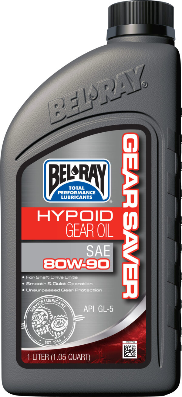 BEL-RAY GEAR SAVER HYPOID GEAR OIL 80W-90 1L - 99230-B1LW